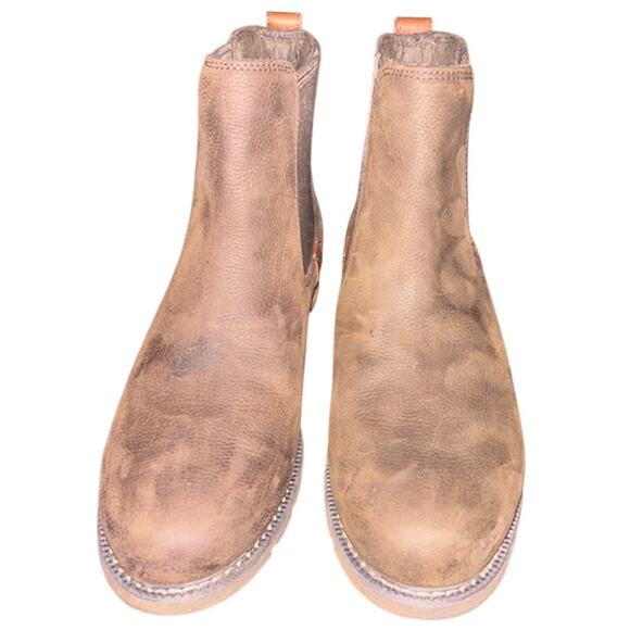 Brown Leather Chelsea Boots - Picture 2 of 11